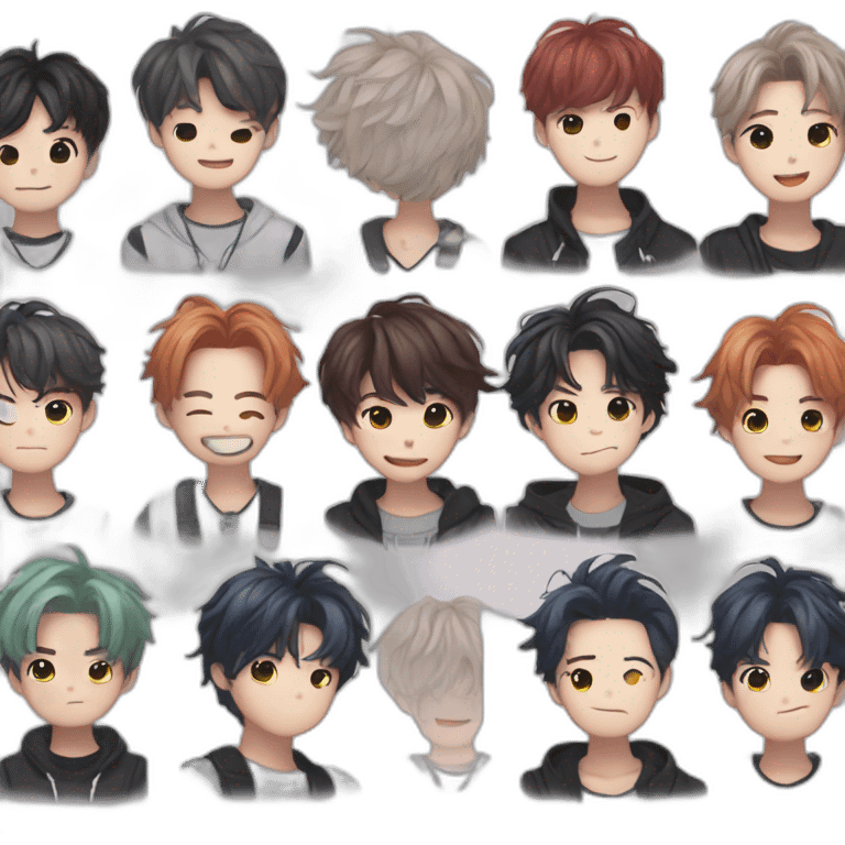 Bangtan Boys emoji