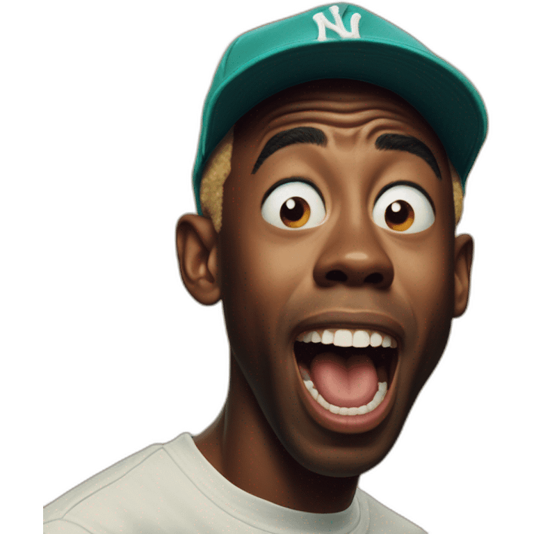 tyler the creator cringing emoji