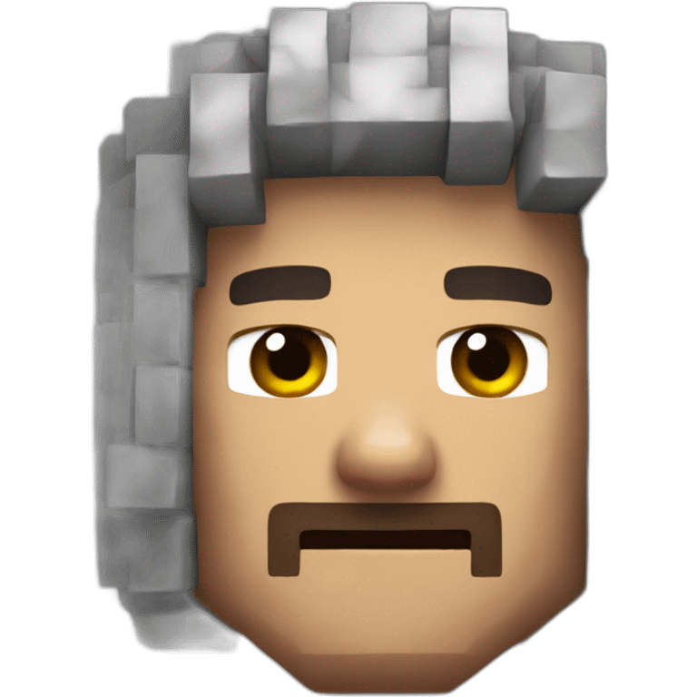 Steve from Minecraft emoji