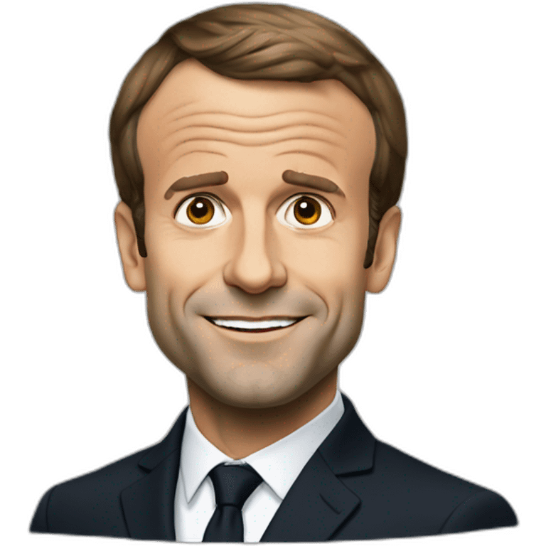 Emmanuel Macron emoji