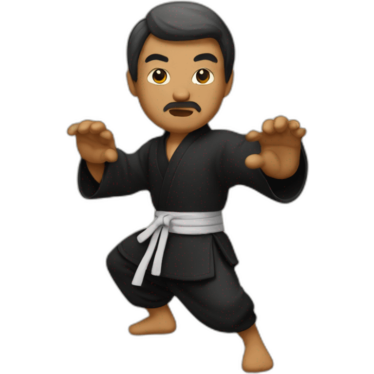 kung fu emoji