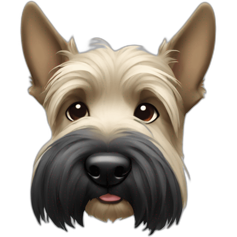 Scottish terrier bum emoji