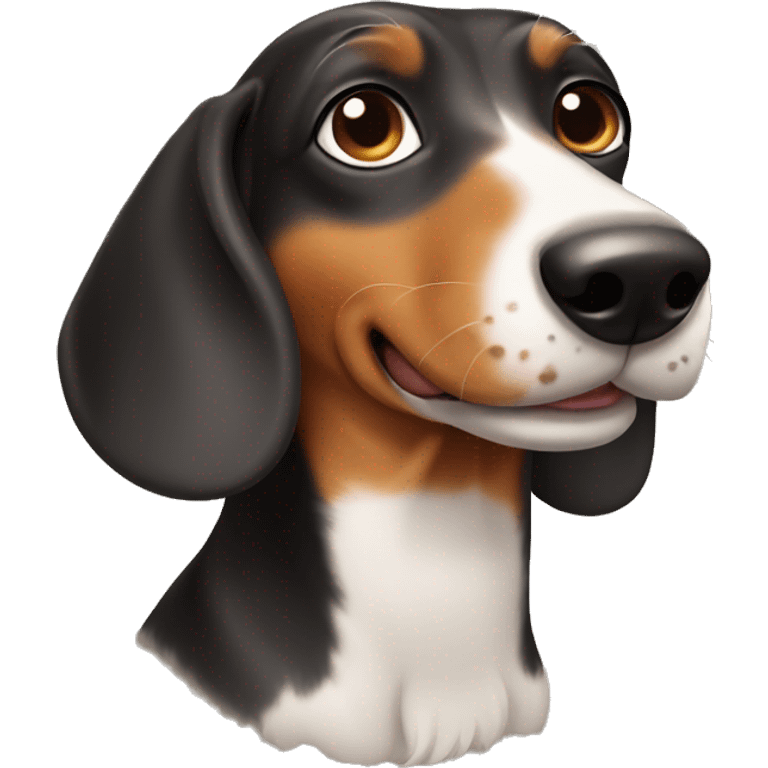 Ducshund dog emoji