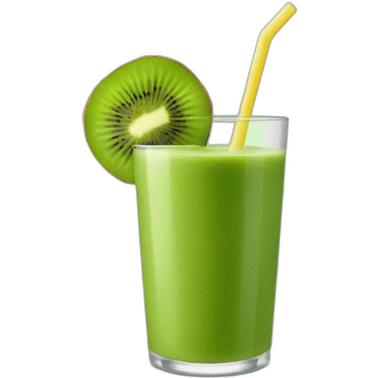 kiwi fruit smoothie emoji