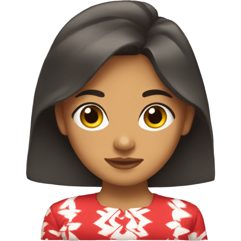 Tongan girl emoji