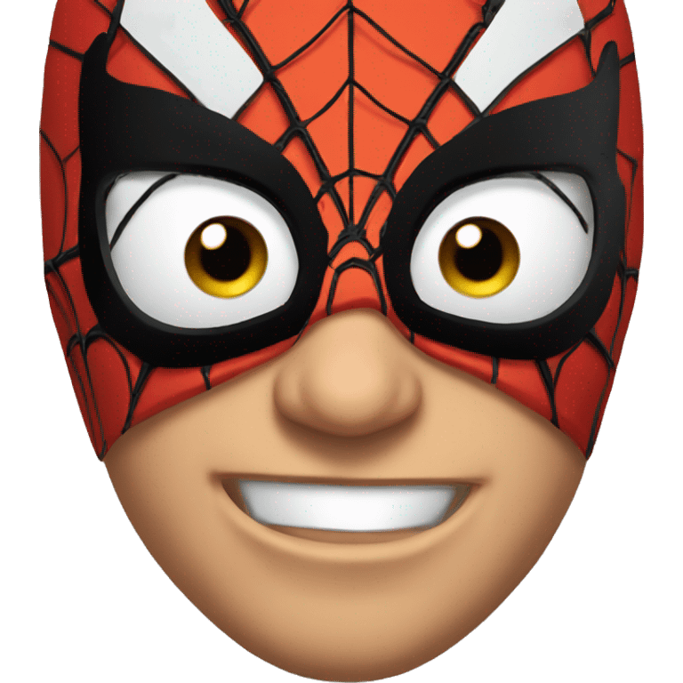 Spider man emoji