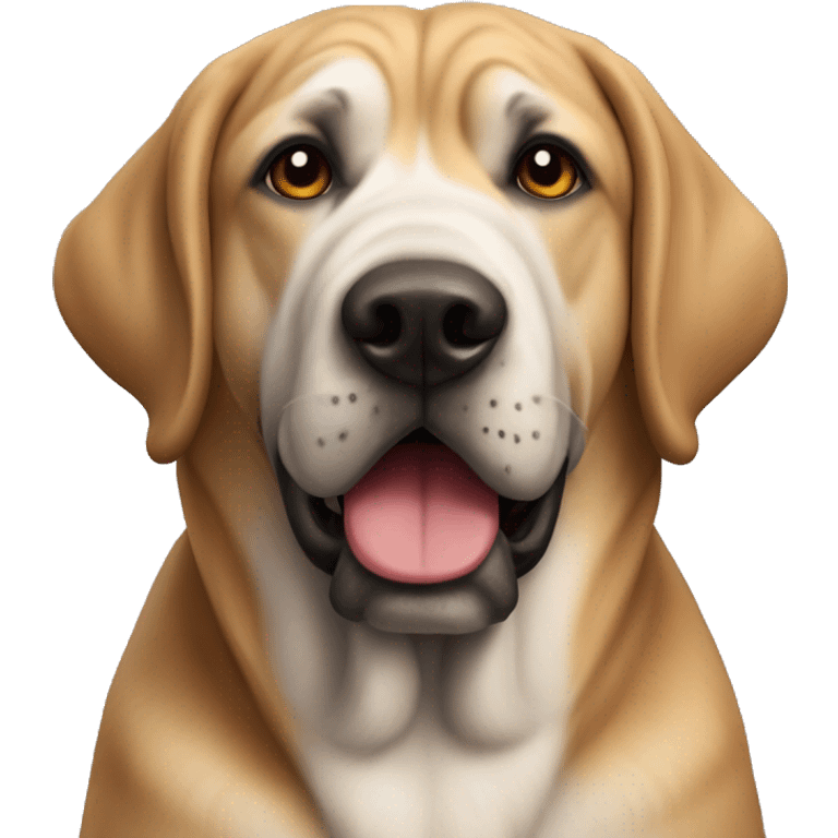 Spanish mastiff mixed with sint bernard emoji