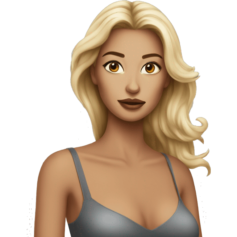 beautiful woman supermodel emoji