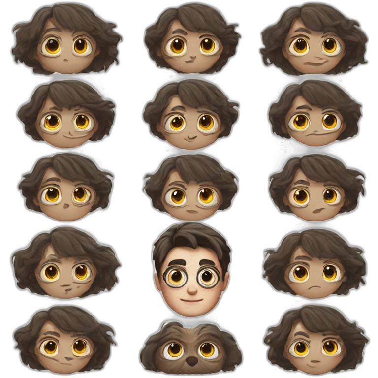 Harry potter face emoji