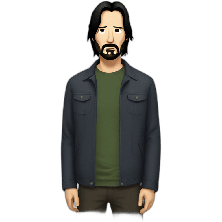 sad keanu emoji