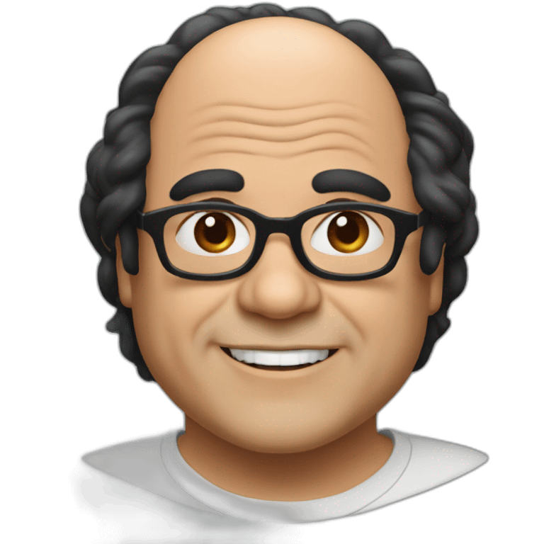 danny devito black hair emoji