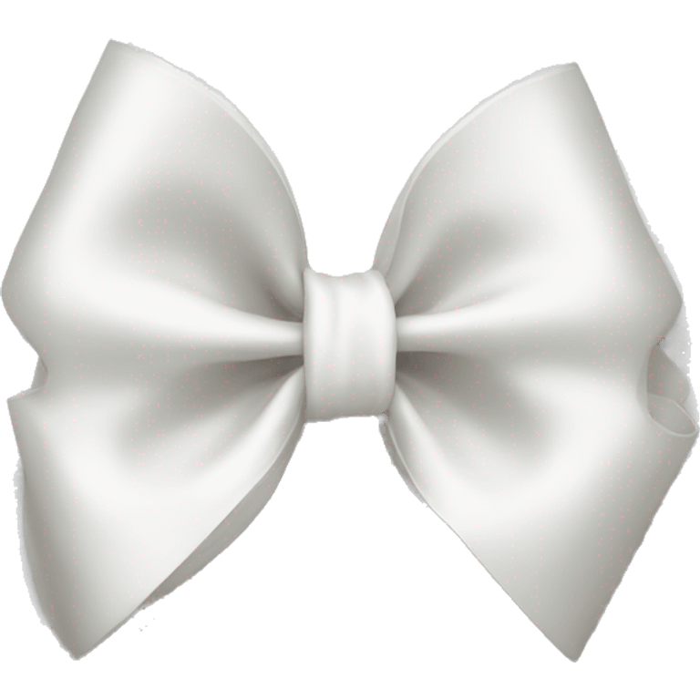 white bow emoji