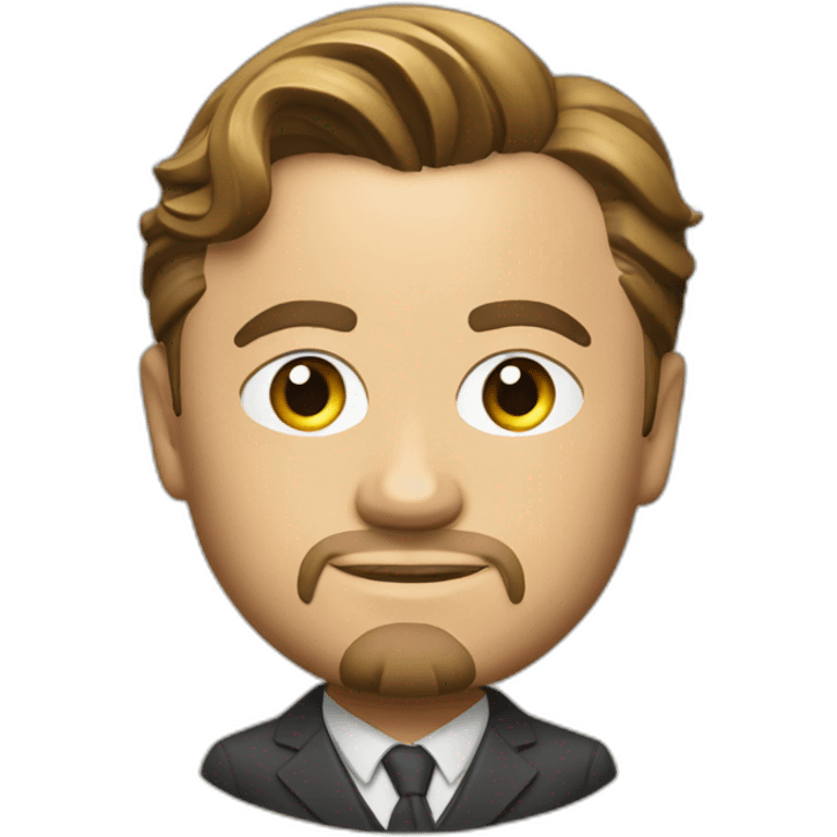 leonardo dicaprio learning financial literacy emoji