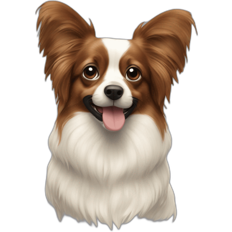 Epagneul papillon emoji