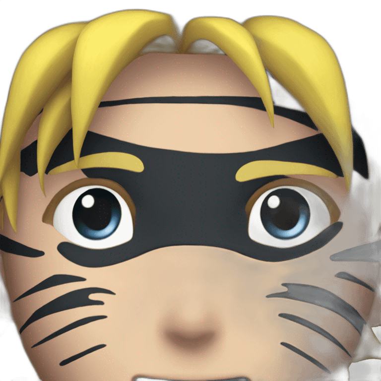 Naruto uzumaki happy emoji