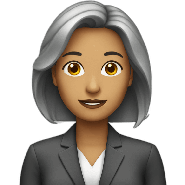 female board member emoji