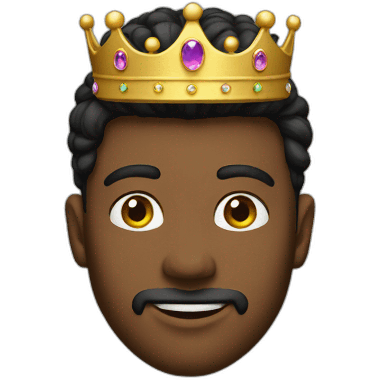 crowned gay prince emoji