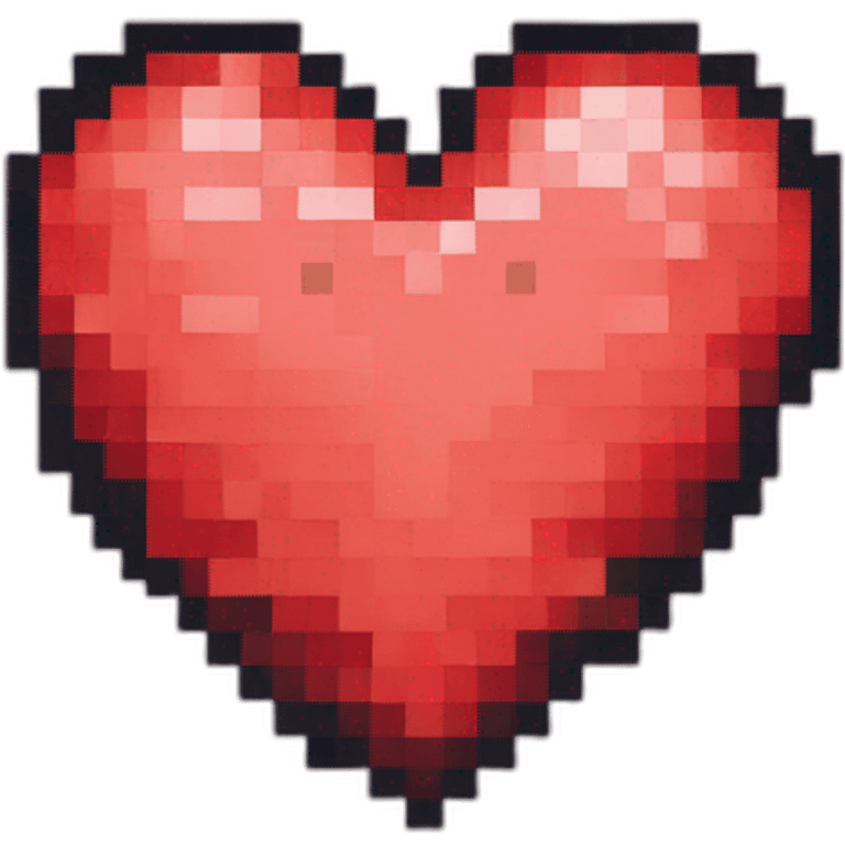 pixel heart emoji