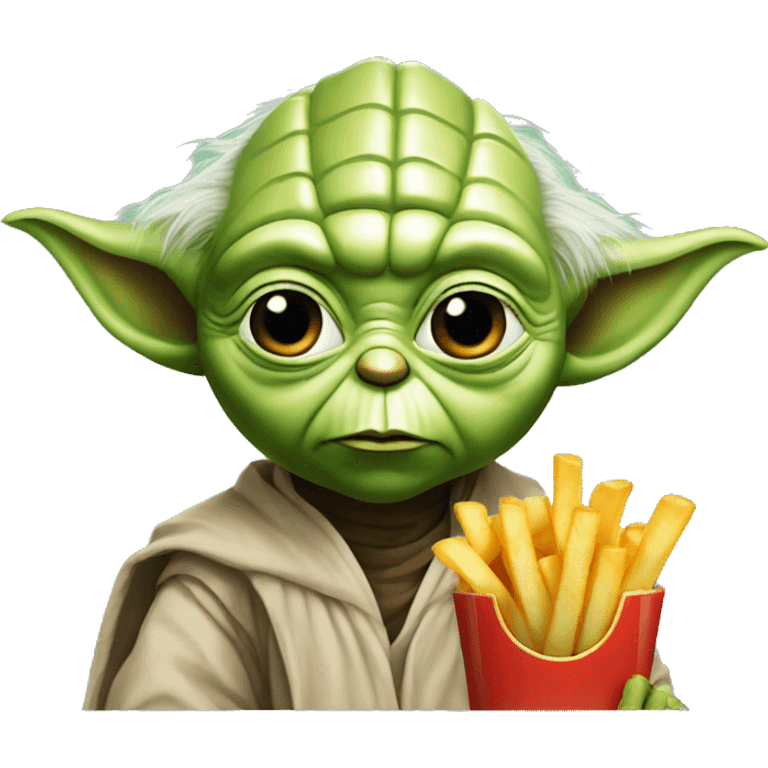 yoda with fries emoji