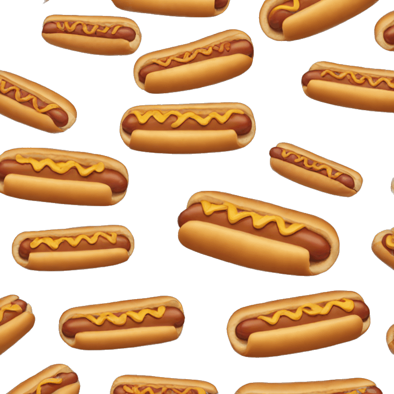 big hot dog emoji