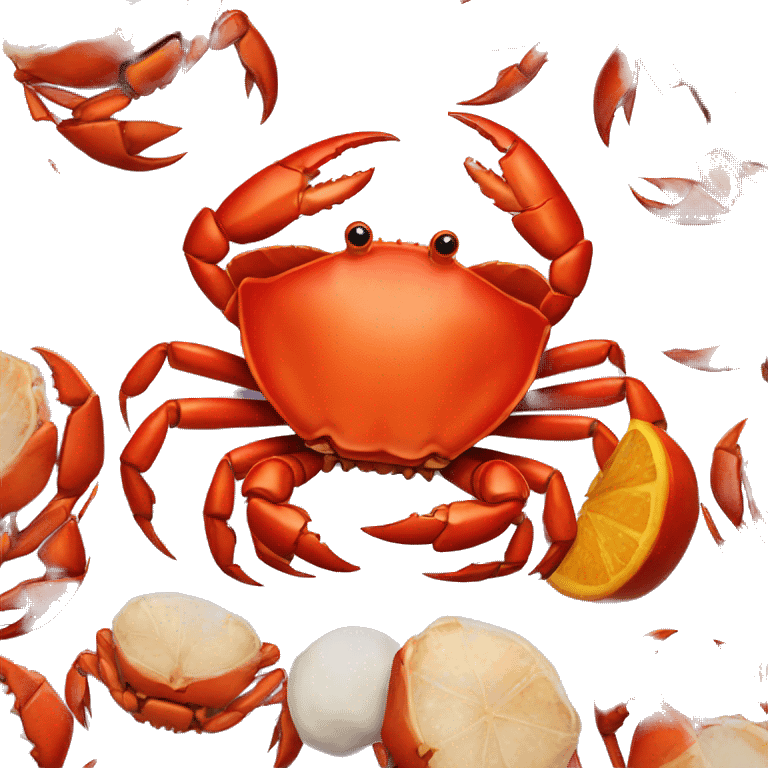 crab boil  emoji