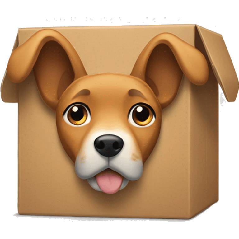 Box closed with dog ears emoji