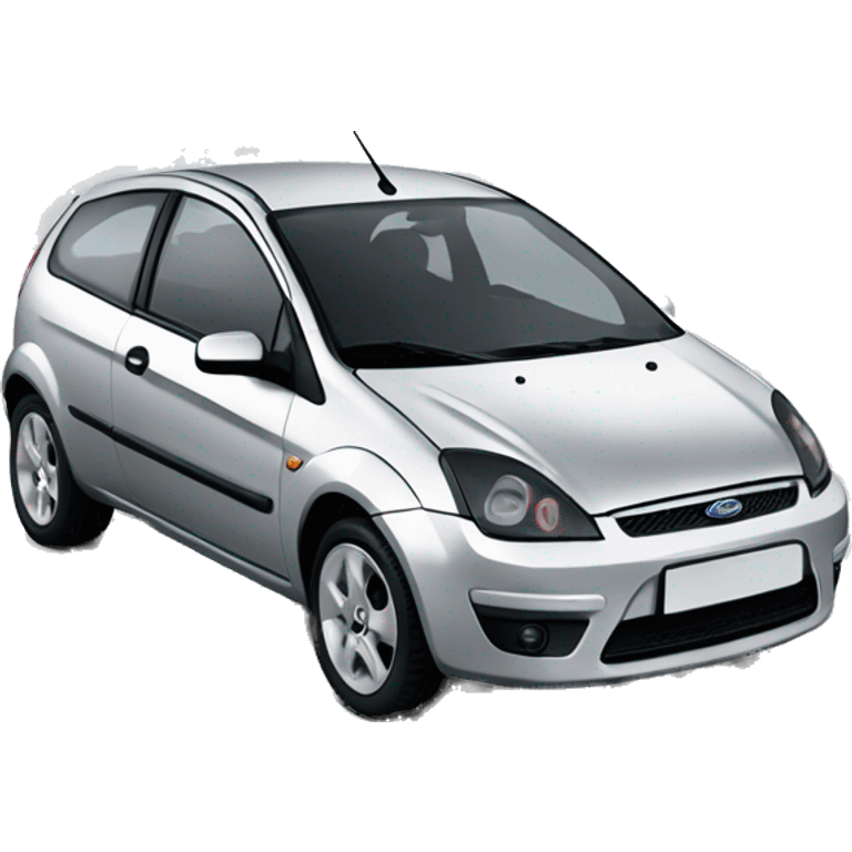 silver mk6 2006 ford fiesta emoji