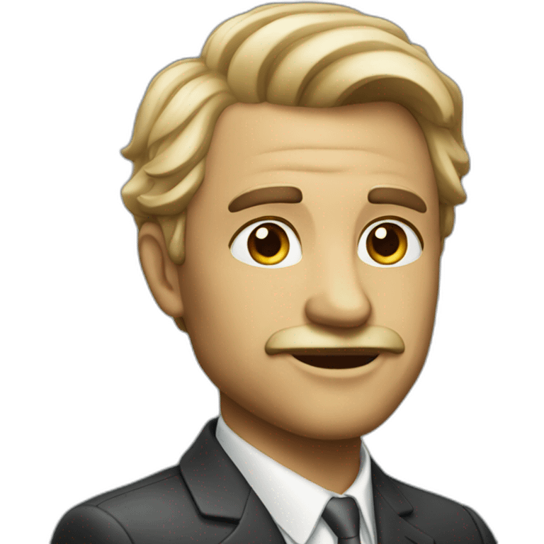 Very rich man emoji