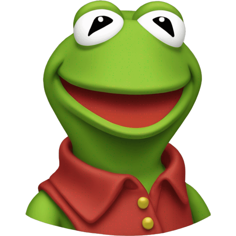 Kermit The Frog (Red Variant)  emoji