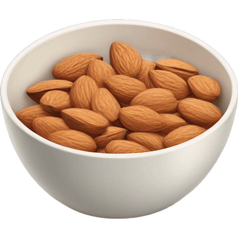 bowl of almond emoji