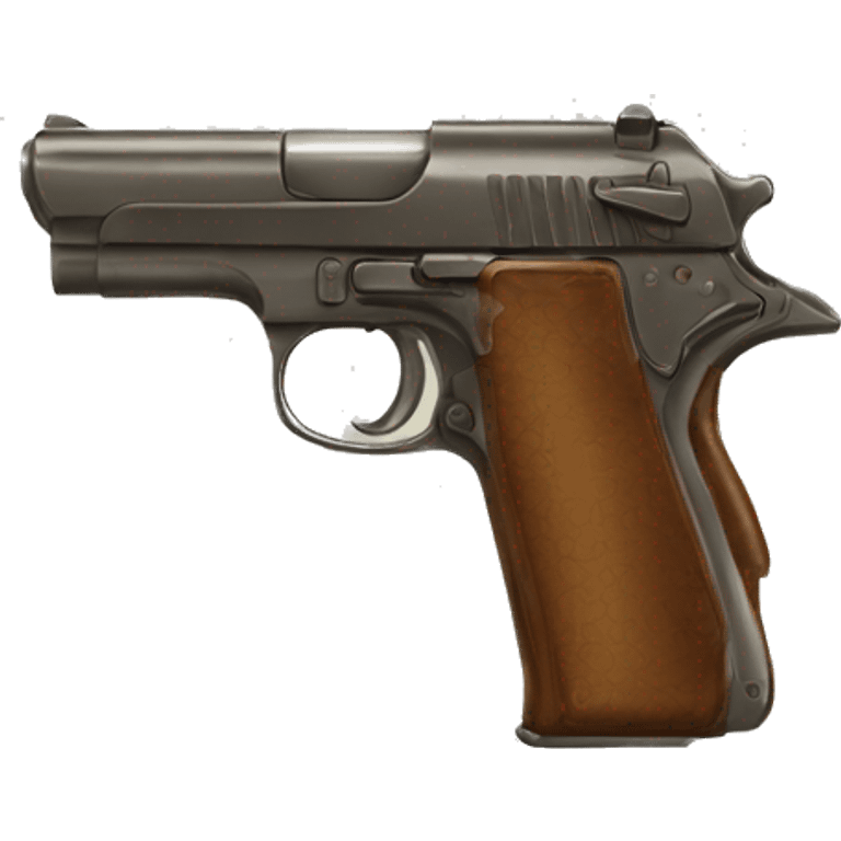 Pistolet en or emoji