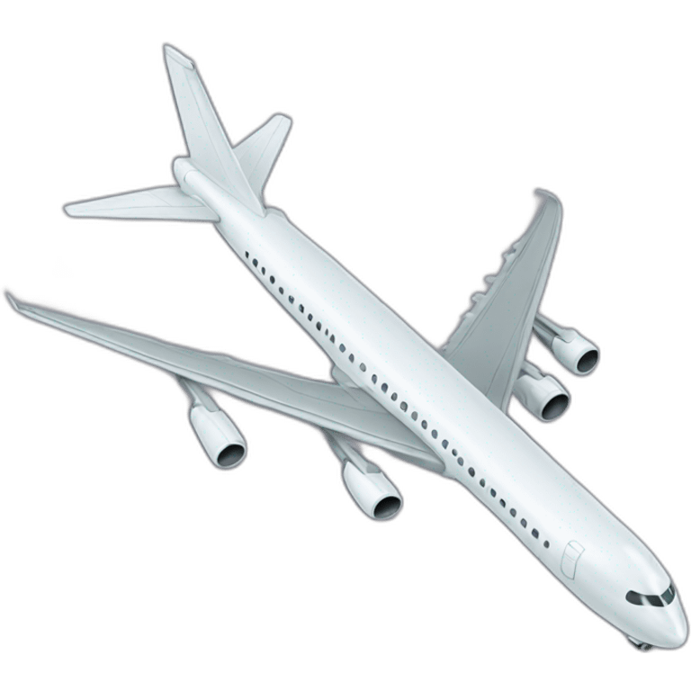 Plane simulation emoji