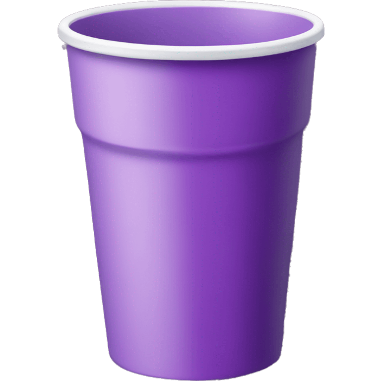 I want a purple lean cup emoji