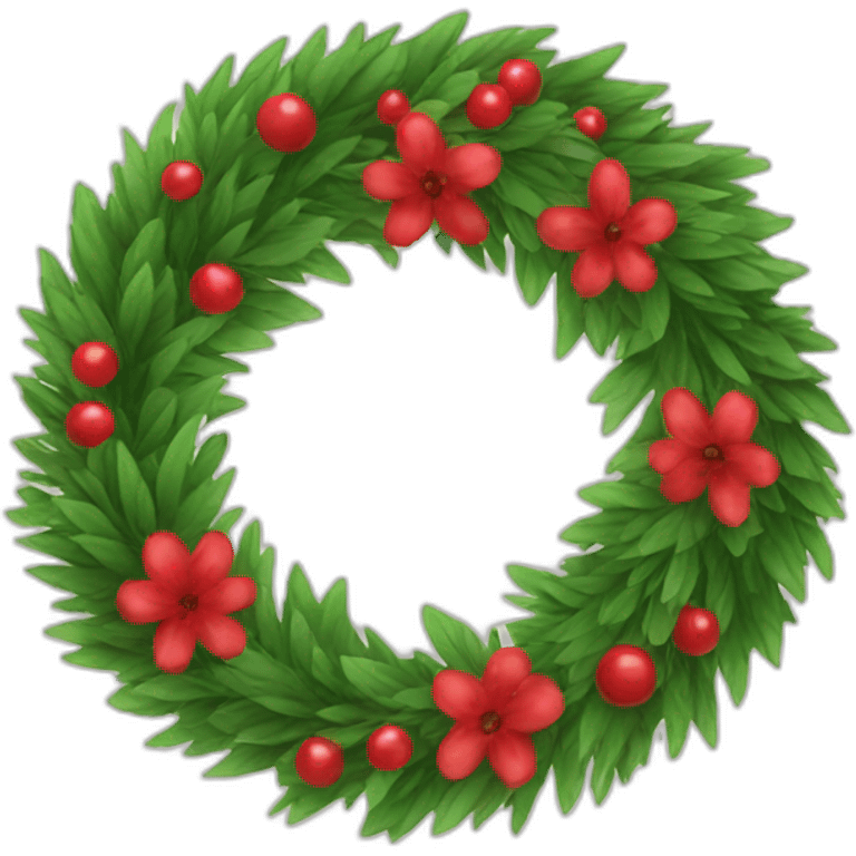 wreath emoji