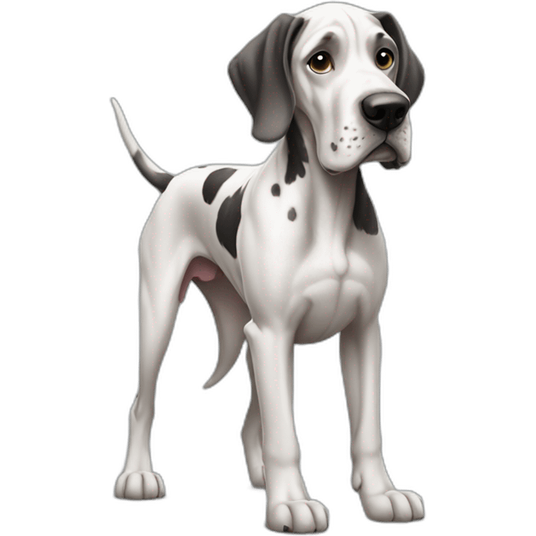 dog-great-dane-full-body emoji