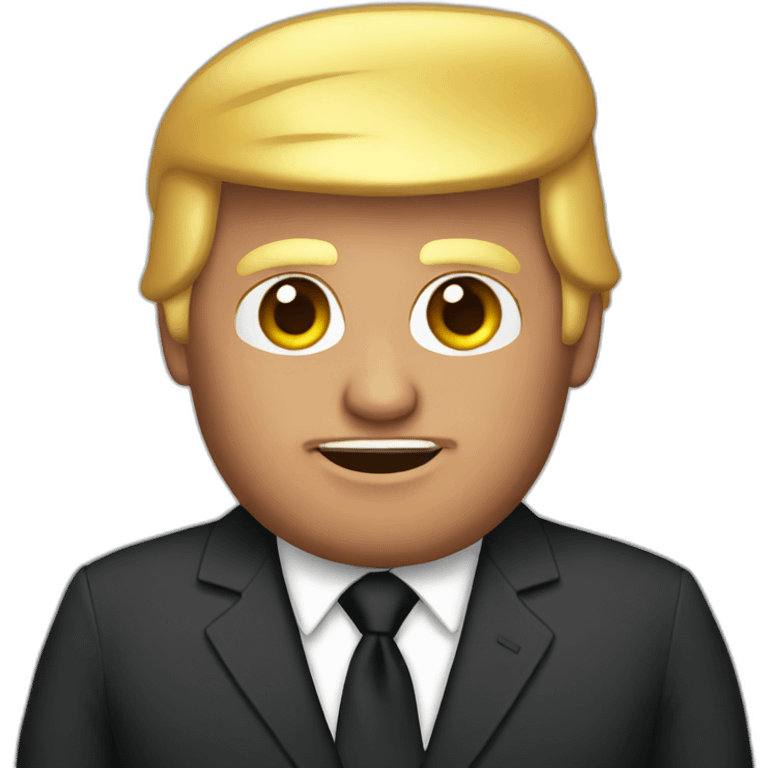 gay donald trump emoji