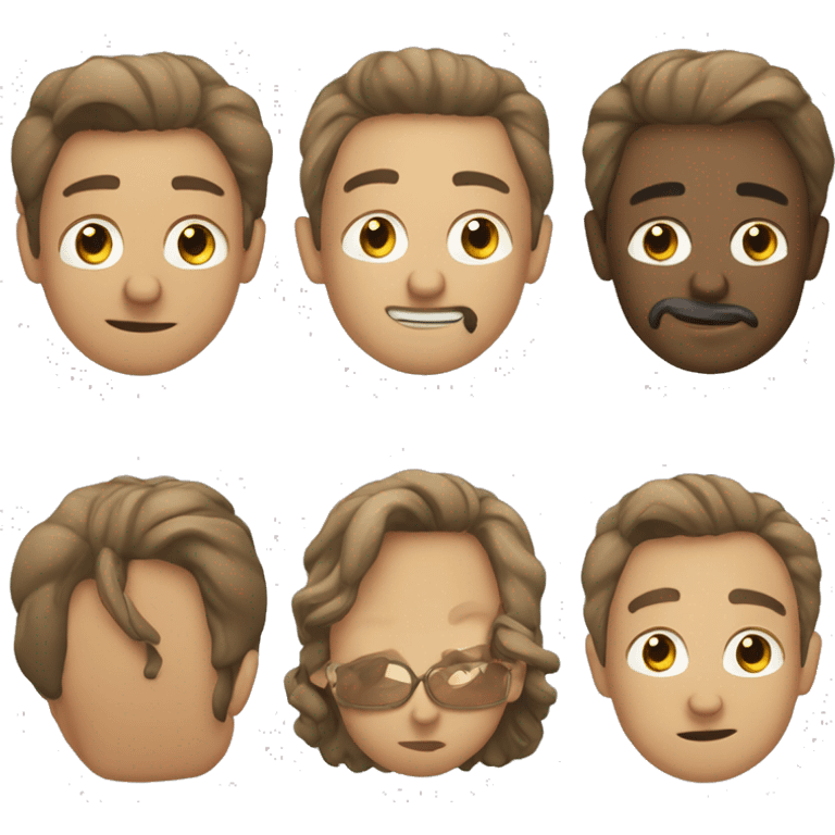 Собака с кавайскими глазками  emoji