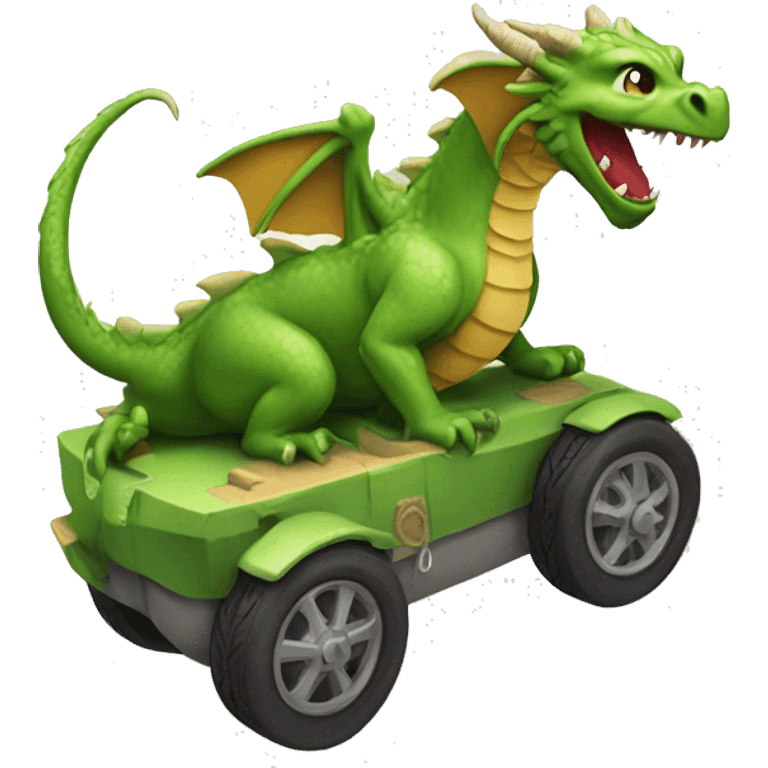 Dragon wheels emoji