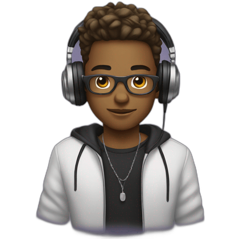 DJ boy emoji