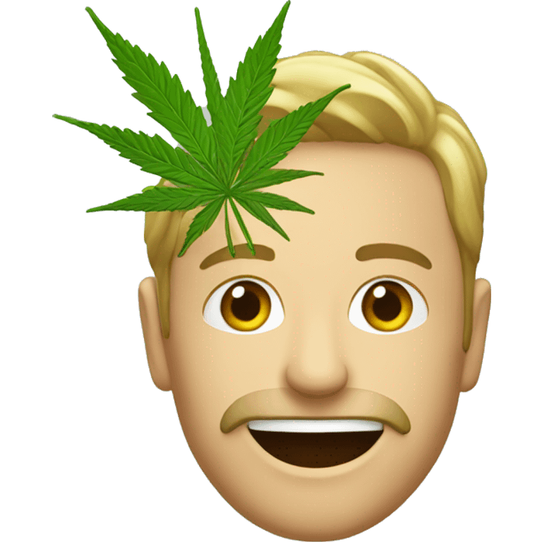 hoja de cannabis emoji