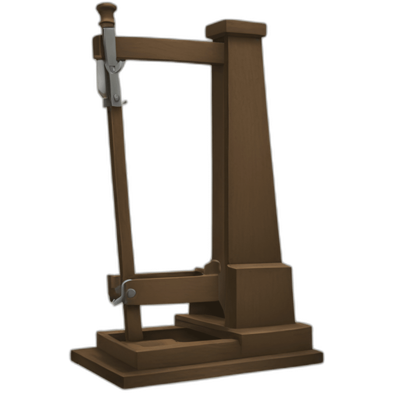 French revolution guillotine emoji