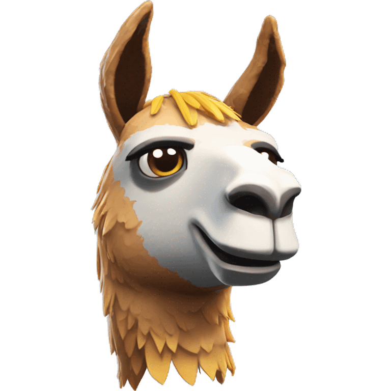 llama from fortnite piñata emoji