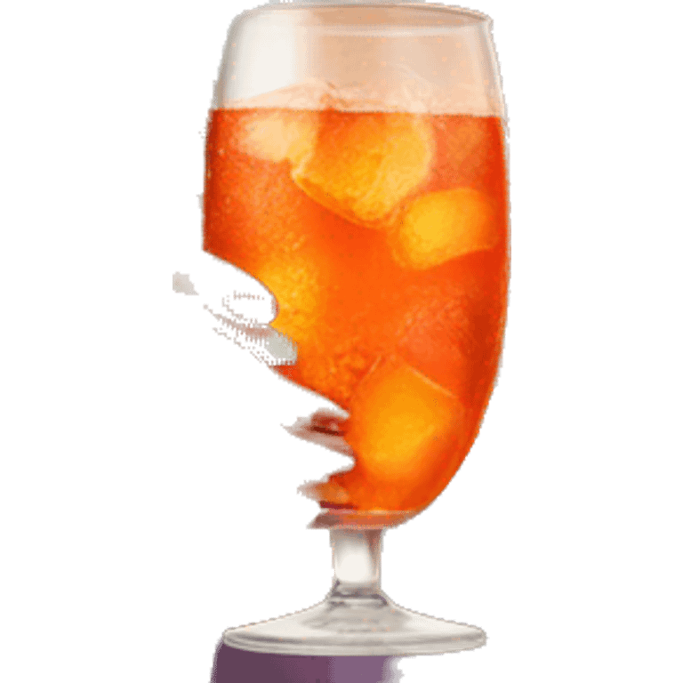 Three ladys drinking aperol spritz emoji