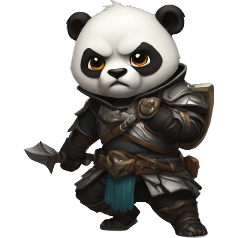 Diablo 4 Panda rogue emoji