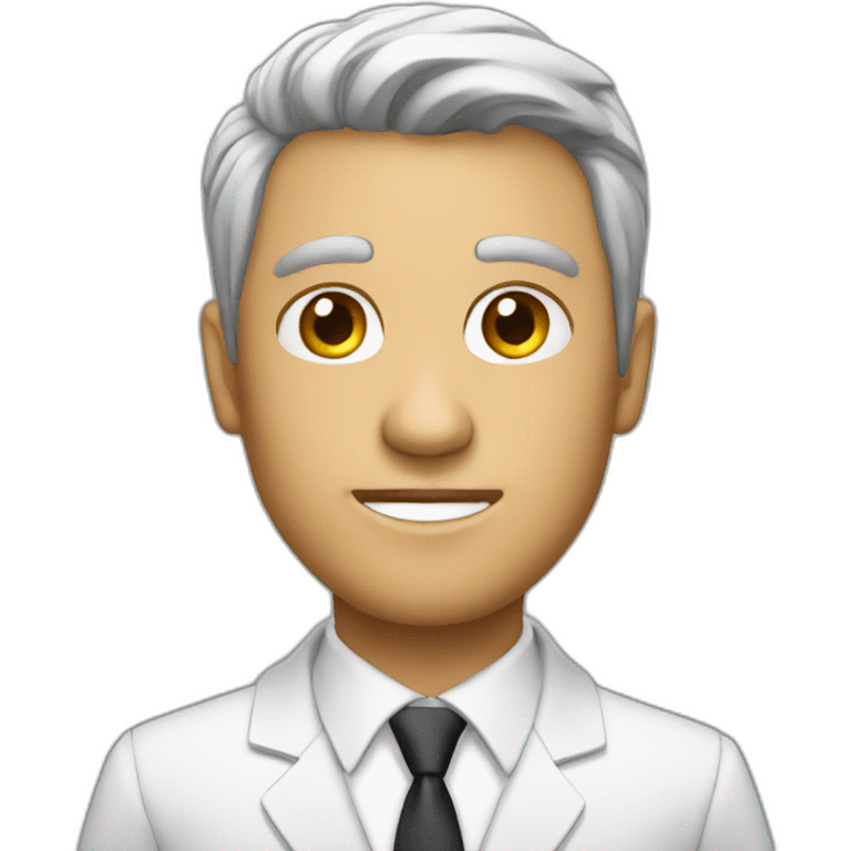 business man with a tablet emoji