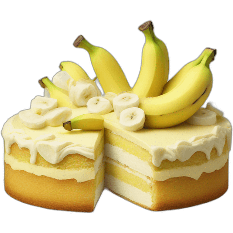 Gateau banane emoji