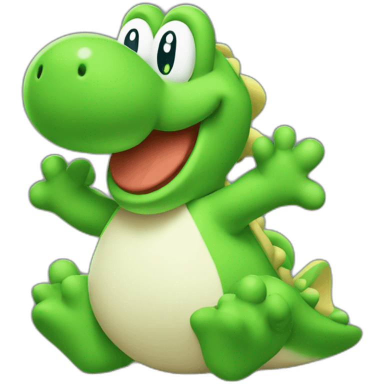 yoshi from mario emoji