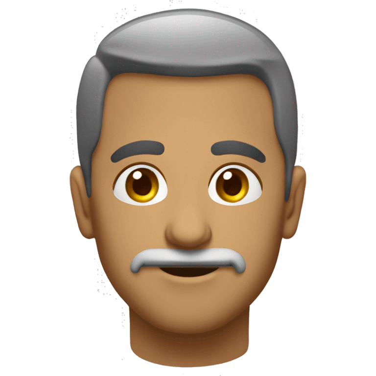 شخص معصب و يضحك بنفس الوقت (ايموجي اصفر) emoji