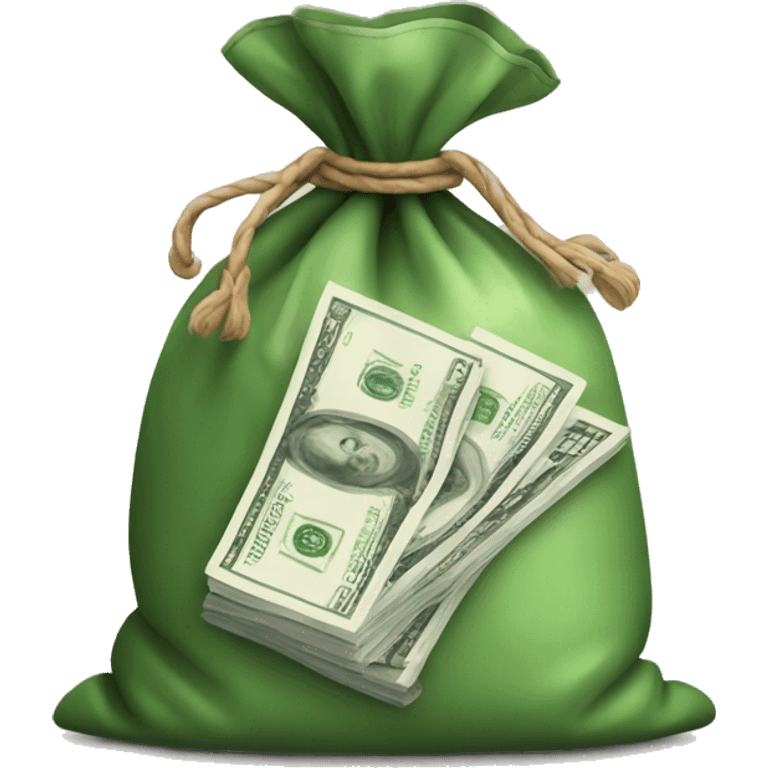 bag of money with safe icon emoji