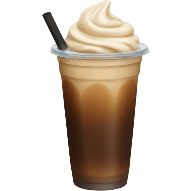 Iced coffee  emoji